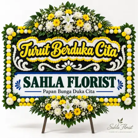Papan Bunga Duka Toba Samosir